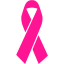 deep pink ribbon 17 icon