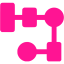 deep pink serial tasks icon