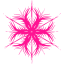 deep pink snowflake 53 icon