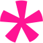 deep pink star 25 icon