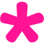 deep pink star 27 icon