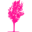 deep pink tree 80 icon