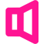 deep pink volume control 8 icon