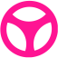 deep pink wheel 2 icon