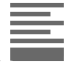 dim gray align bottom 2 icon