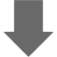 dim gray arrow 187 icon