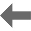 dim gray arrow 67 icon