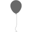 dim gray balloon 2 icon