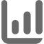 dim gray bar chart 2 icon