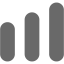 dim gray bar chart 9 icon