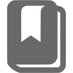 bookmark icon dim gray icons