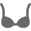 dim gray bra icon