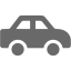 dim gray car icon