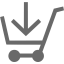 dim gray cart 75 icon