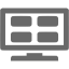 dim gray channel mosaic icon