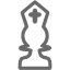 dim gray chess 11 icon