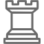 dim gray chess 41 icon