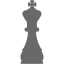 dim gray chess 45 icon