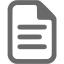 dim gray document icon