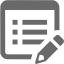 dim gray edit property icon