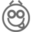 dim gray emoticon 20 icon