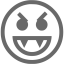 dim gray emoticon 46 icon