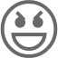 dim gray emoticon 51 icon