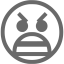 dim gray emoticon 56 icon