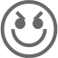 dim gray emoticon 58 icon