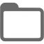 dim gray folder icon