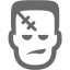 dim gray frankenstein icon