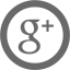 dim gray google plus 5 icon