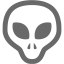 dim gray grey icon