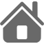 dim gray home icon