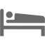 dim gray hotel icon