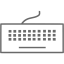 dim gray keyboard 3 icon