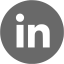 dim gray linkedin 4 icon