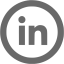 dim gray linkedin 5 icon