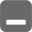 dim gray minimize window icon