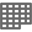 dim gray month view icon
