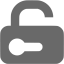 dim gray padlock 9 icon