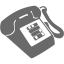 dim gray phone 16 icon