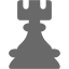 dim gray rook icon