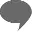 dim gray speech bubble 4 icon