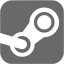 dim gray steam icon