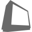 dim gray television 13 icon