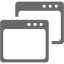 dim gray window 5 icon