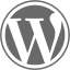 dim gray wordpress 6 icon