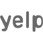 dim gray yelp 3 icon