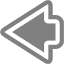 gray arrow left icon